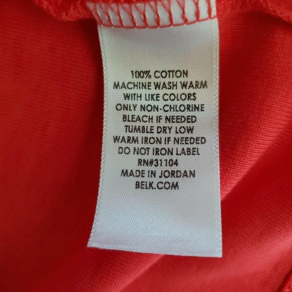 Kim Rogers Womens Top Sz XXL Red Mock Turtleneck - Picture 7 of 7